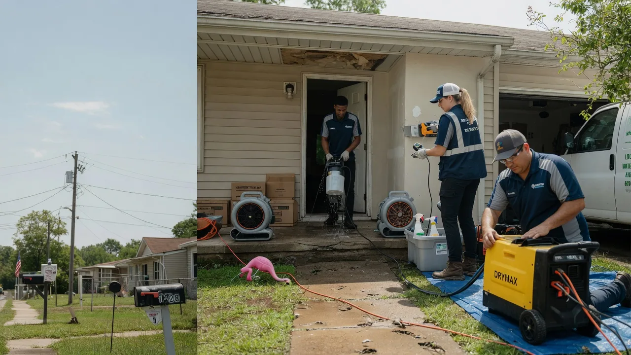 Storm Damage Water Removal in Wall, TX near me